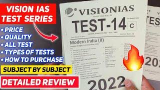 Vision IAS Test Series 2022 Test Series for UPSC  Vision IAS Prelims Test Series 2022