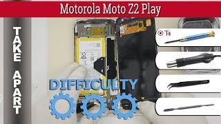 How to disassemble  Motorola Moto Z2 Play XT1710 Take apart Tutorial