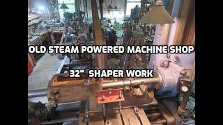 Steam Powered Machine Shop 83  32 Shaper Work