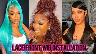 LACE FRONTAL WIGS & BUNDLES INSTALLS COMPILATION 