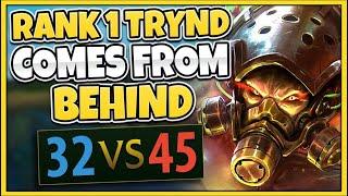 #1 TRYNDAMERE WORLD CLOSEST MATCH OF ALL TIME HIGH ELO GAMEPLAY - League of Legends