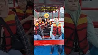 Uji Adrenalin Naik Perahu ke Pantai #gemah #shortfeed #shortvideo #shorts #wisatapantai