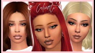 Caliente Makeover & CC Links - Sims 4 CAS + CC Folder & Sims Download