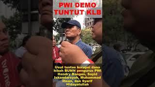 Usut Tuntas Korupsi Dana Hibah BUMN Pengurus PWI Hendry Bangun dkk