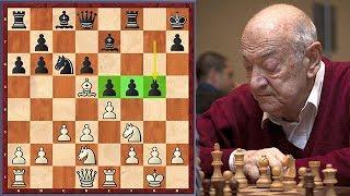 79 Year Old  Viktor Korchnoi Beats Fabiano Caruana