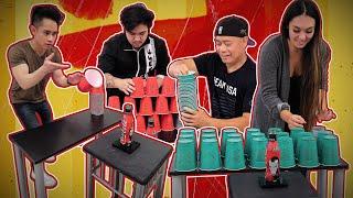 Combo Cups - 4 Party Games In 1 Fun Team Challenge