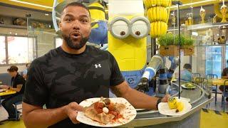 Minion Land at Universal Orlando is OPEN  Full Tour  Minion Cafe Review  Banana Overload