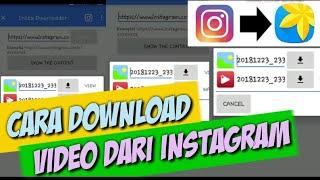 Cara Download Video Di Instagram  TUTORIAL