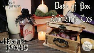 Dead Man’s Toes & Dash of Pox  Life Potion Ingredients  DIY Prop Bottle  Hocus Pocus Potions