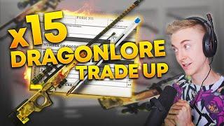 CSGO - 15x Dragon Lore Tradeup Contracts IN A ROW