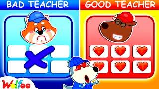 Mrs Cam is a Bad Teacher ? Good Teacher Vs Bad Teacher  Wolfoo Kid Stories  Wolfoo Channel