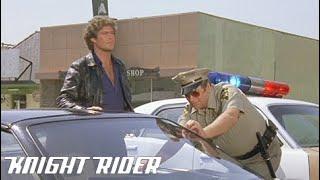 K.I.T.T. bei der Polizeikontrolle  Knight Rider Deutschland