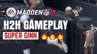 FIRST MADDEN 18 H2H GAMEPLAY - CRAZY ENDING