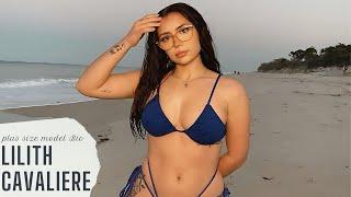 Lilith Cavaliere  Glamorous Plus Size Curvy Fashion Model - Biography Wiki Lifestyle Net Worth