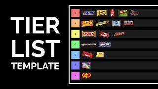 How to Make a Tier List Free Template + Tier List Maker