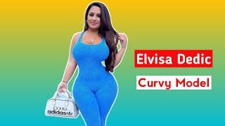 Elvisa Dedic .... American Fashion Model Influencer  Plus size curvy model biography & Facts