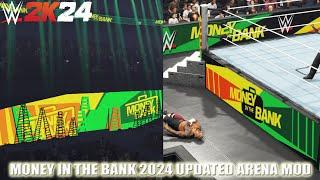 Money In The Bank 2024 Updated Arena Mod  WWE 2K24