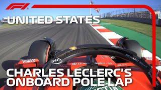 Charles Leclercs Pole Lap  2023 United States Grand Prix  Pirelli