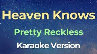 Pretty Reckless - Heaven Knows Karaoke