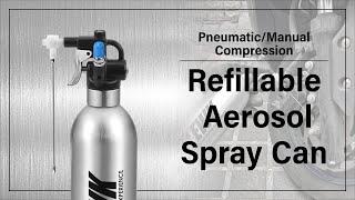 UNBOXING  EWK Patented Aluminum Refillable Aerosol Spray Can