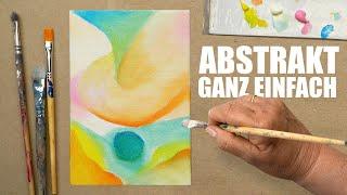 Intuitiv und entspannt Abstrakt malen lernen  Andrea Rathert-Schützdeller