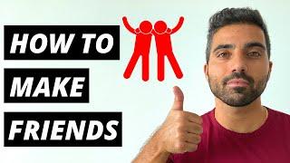 HOW TO MAKE FRIENDS  Top 5 Ways To Make New Friends As An Adult Plus A Bonus