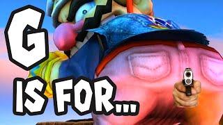 Learn the Alphabet with Wario