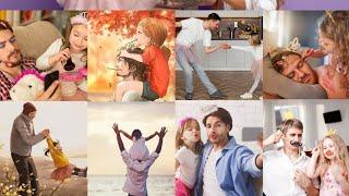 Beautiful Father Daughter Theme Baby Photoshoot Ideas At Home Cute Baby Photo nidi creation