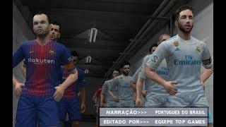 PES 2018 PS2 Real Madrid vs Barcelona FC - Friendly El Clásico