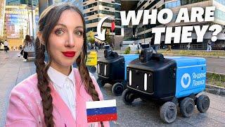 RUSSIA VLOG  ROBOTS INVASION IN MOSCOW IS CRAZY