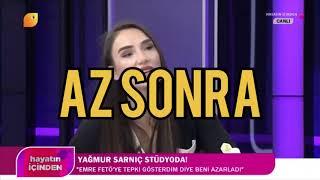 Emre Aşık’a Yağmur Aşık’tan canlı yayında FETÖ suçlaması