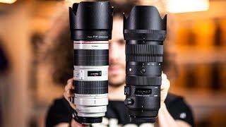 SIGMA 70-200 2.8 Sports REVIEW vs Canon 70-200 2.8L IS III - Is the CHEAPER Lens Actually BETTER?