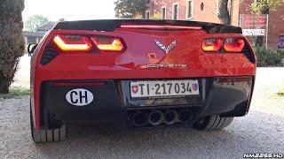 Corvette C7 Stingray Start Up & Revs - Lovely Exhaust Sound