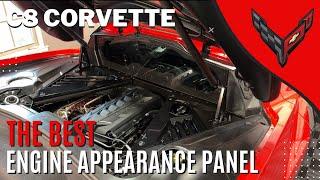 C8 CORVETTE The BEST Engine Appearance Panel - INSTALL