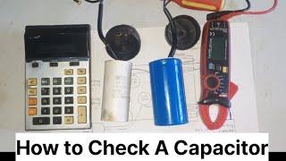 How to Test A Capacitor
