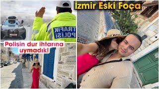 Polisin dur ihtarına uymadık  İzmir Foça vlog  Eski Foça vlog  Gurbetçi aile  Tatil vlog