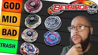 RANKING EVERY METAL FIGHT BEYBLADE Beyblade Metal FusionMastersFury Tier list