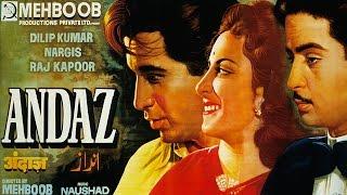 ANDAZ 1949  Full Movie  Dilip Kumar Raj Kapoor Nargis  Classic Hindi Films by MOVIES HERITAGE