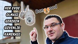 V380 Smart İP güvenlik kamerası paket açılımı detayli inceleme ip security camera review