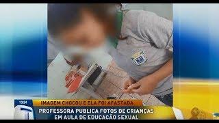 Professora publica fotos de crianças em aula de educação sexual - Tribuna da Massa 311018