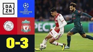Ajax Amsterdam - FC Liverpool 03  UEFA Champions League  DAZN Highlights
