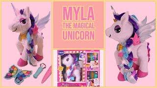 Vtech Myla The Magical Unicorn Toy Demonstration