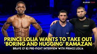 Prince Lolia plans to finish BORING Ramazan Gitinov at BRAVE CF 82   Interview  DR Congo