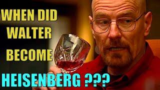 When did Walter White become Heisenberg?