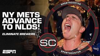 METS ADVANCE TO THE NLDS  Pete Alonsos 3-run go-ahead ELIMINATES THE BREWERS   SportsCenter