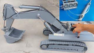 Homemade RC Excavator from PVC  Part 05 - Hydraulic Valve