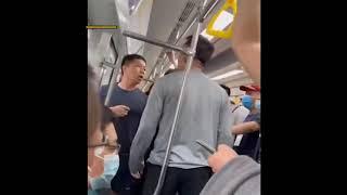 중국 지하철 싸움_china metro