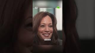 Kamala Harris dismisses reporters question on Trumps comments on her blackness in CNN interview