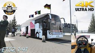 Grand Utopia  Realistic Driving Setra S 516 HD  ETS2 1.40 - 1.41  4k60