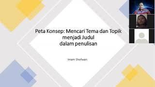 Chapter 1. Peta Konsep Menentukan Tema Topik dan Judul dalam Menulis Ilmiah